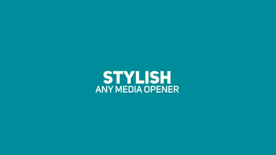 Stylish Any Media Opener Videohive 19238583 After Effects Image 1