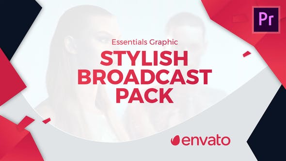 Stylish Broadcast Pack | Essential Graphics | Mogrt - 23166541 Download Videohive