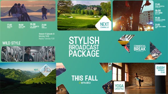 Stylish Broadcast Package - 18149617 Download Videohive