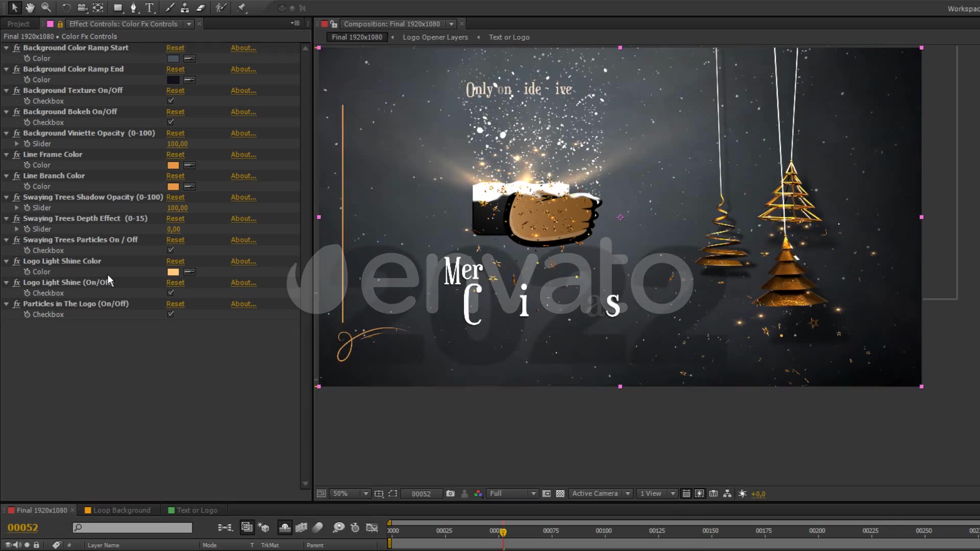 Stylish Christmas Celebration 2 In 1 Videohive 34626658 After Effects Image 6