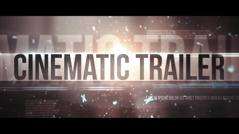 Stylish Cinematic Trailer / Titles Videohive 14028326 After Effects Image 10