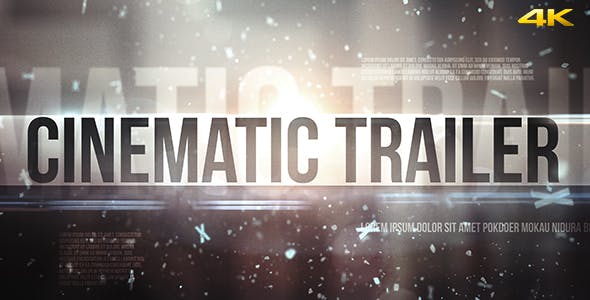 Stylish Cinematic Trailer / Titles - Download Videohive 14028326