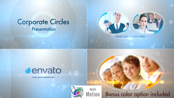 Stylish Corporate Circles Presentation Apple Motion - 32536106 Download Videohive