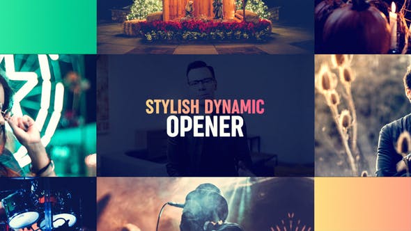 Stylish Dynamic Opener - Videohive Download 23586497