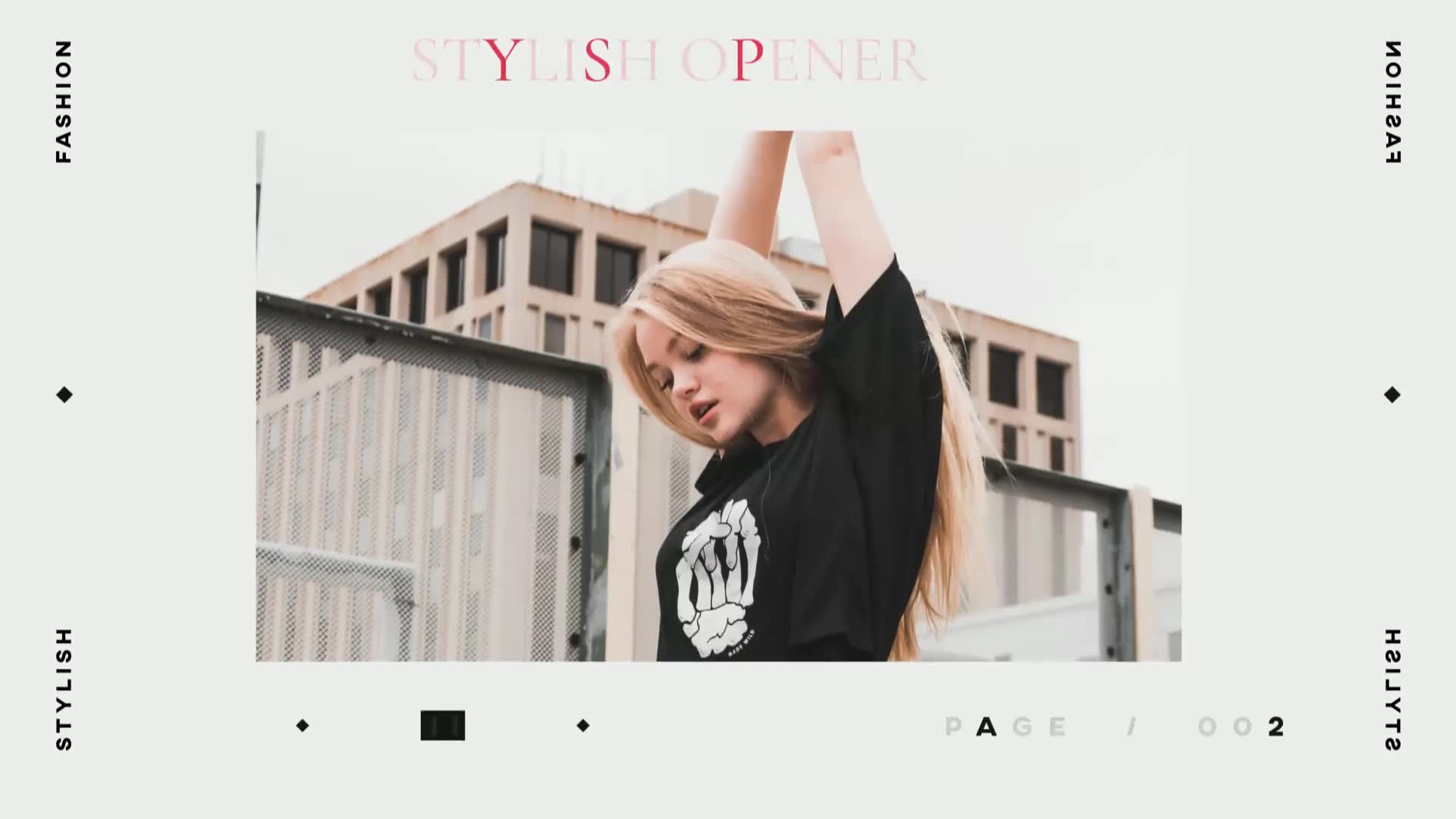 Stylish Fashion Opener Videohive 21694095 After Effects Image 2