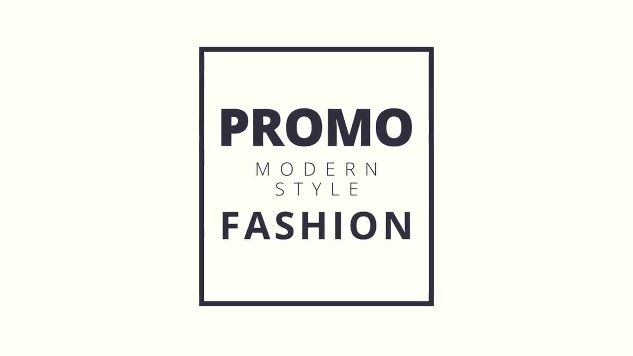 Stylish Fashion Promo Videohive 18464451 After Effects Image 1