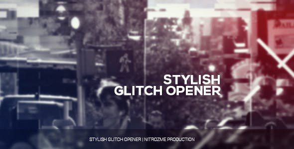 Stylish Glitch Opener - 14995256 Download Videohive