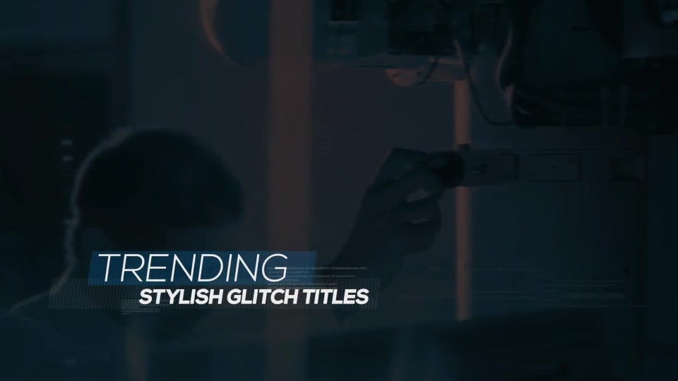 Stylish Glitch Titles - Download Videohive 19391100