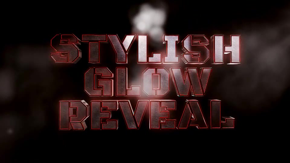 Stylish Glow Reveal Videohive 6676719 After Effects Image 10