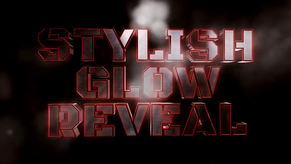 Stylish Glow Reveal Videohive 6676719 After Effects Image 9