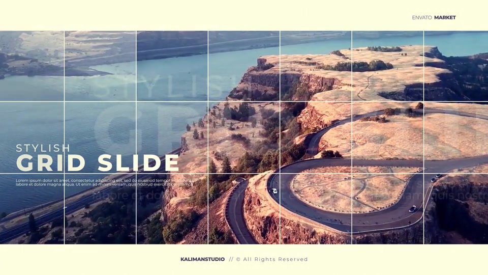 Stylish Grid Slide Videohive 25099632 After Effects Image 3