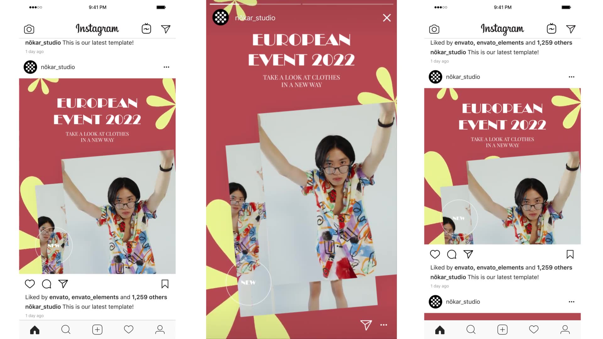 Stylish Instagram Stories and Reels Videohive 34747069 After Effects Image 3
