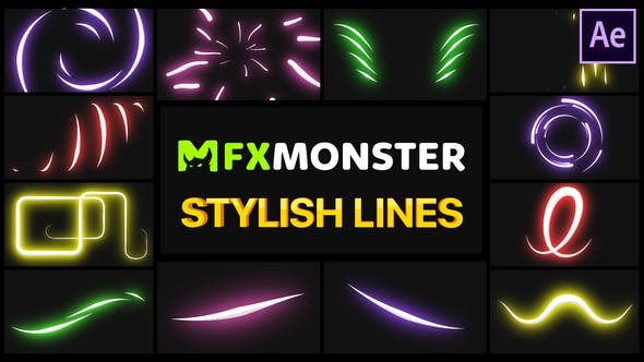 Stylish Lines | After Effects - 27989816 Videohive Download