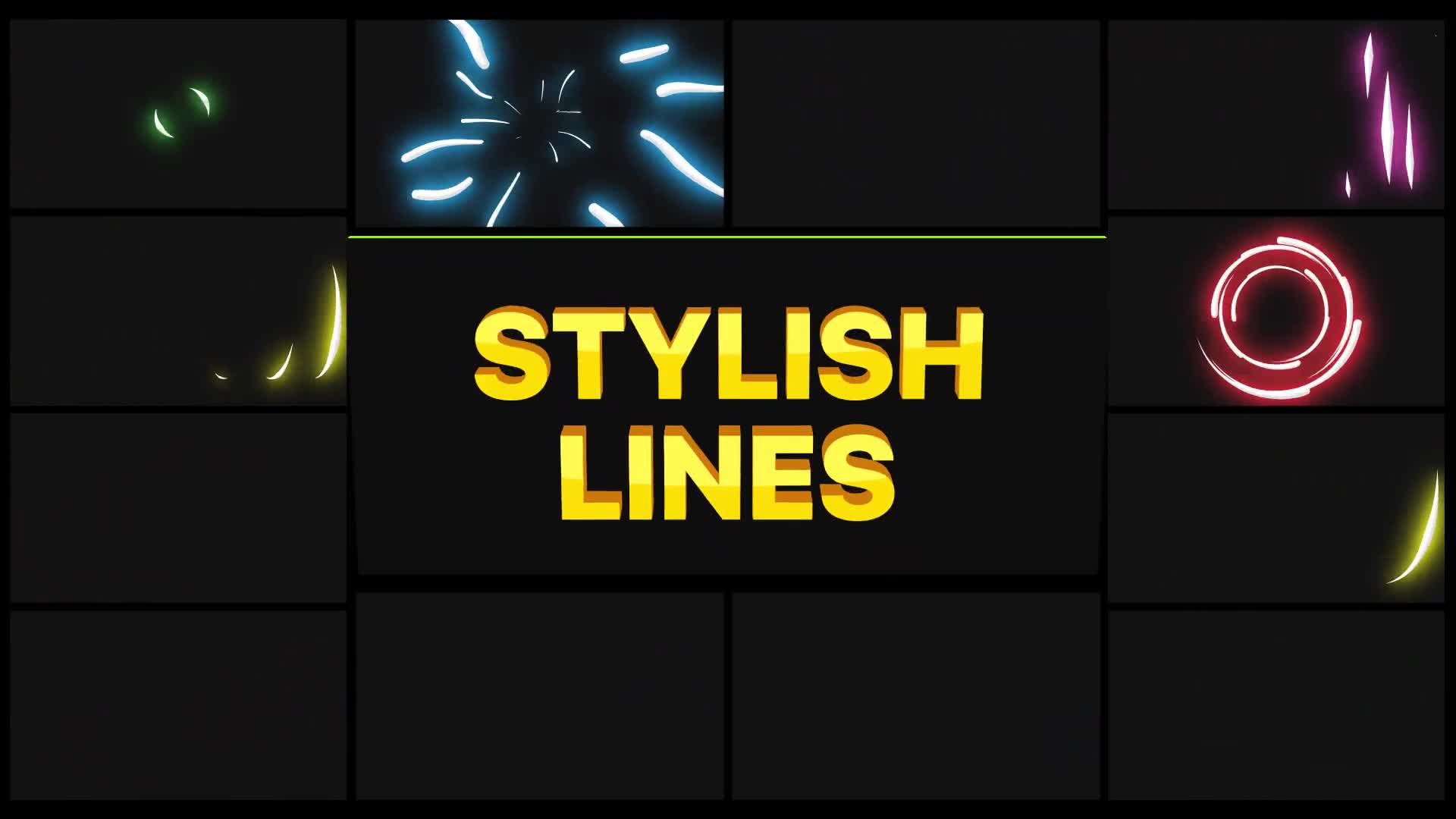 Stylish Lines | DaVinci Resolve Videohive 38230027 DaVinci Resolve Image 1