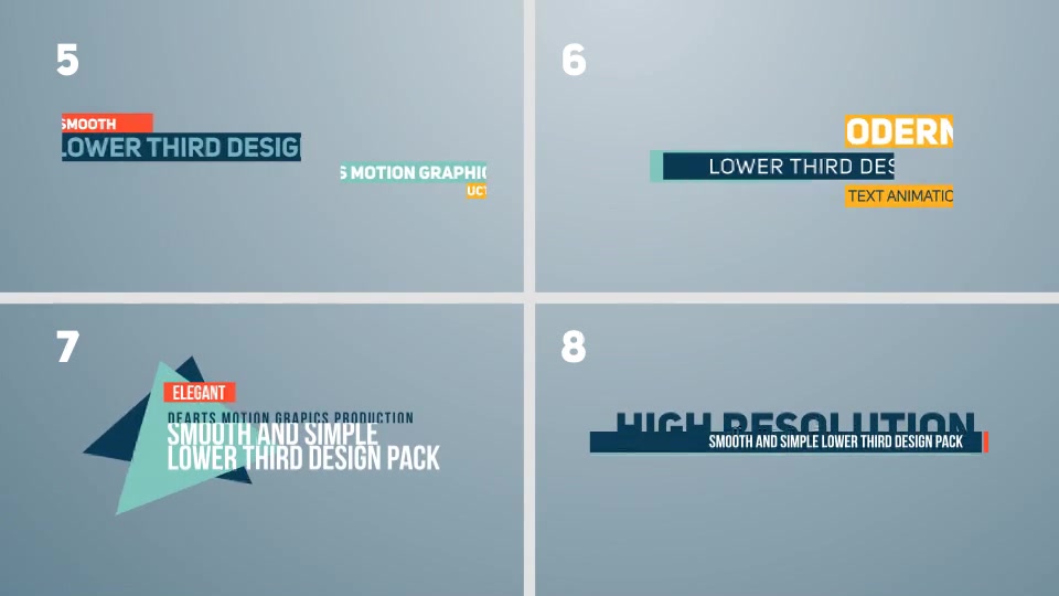 Stylish Lower Third Videohive 20427931 After Effects Image 3