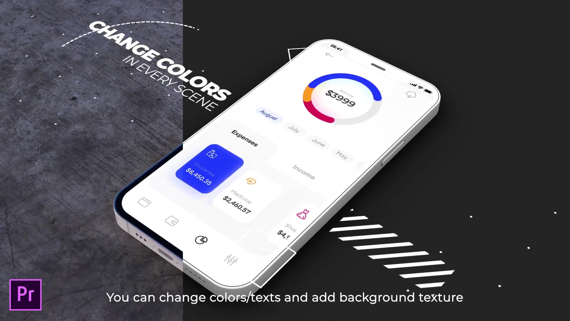 Stylish Mobile App Promo App Demonstration Video 3d Mobile Mockup Premiere Pro Videohive 33672763 Premiere Pro Image 4