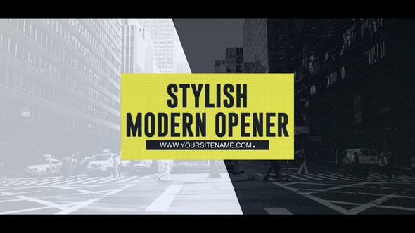 Stylish Modern Opener - Download 23526182 Videohive