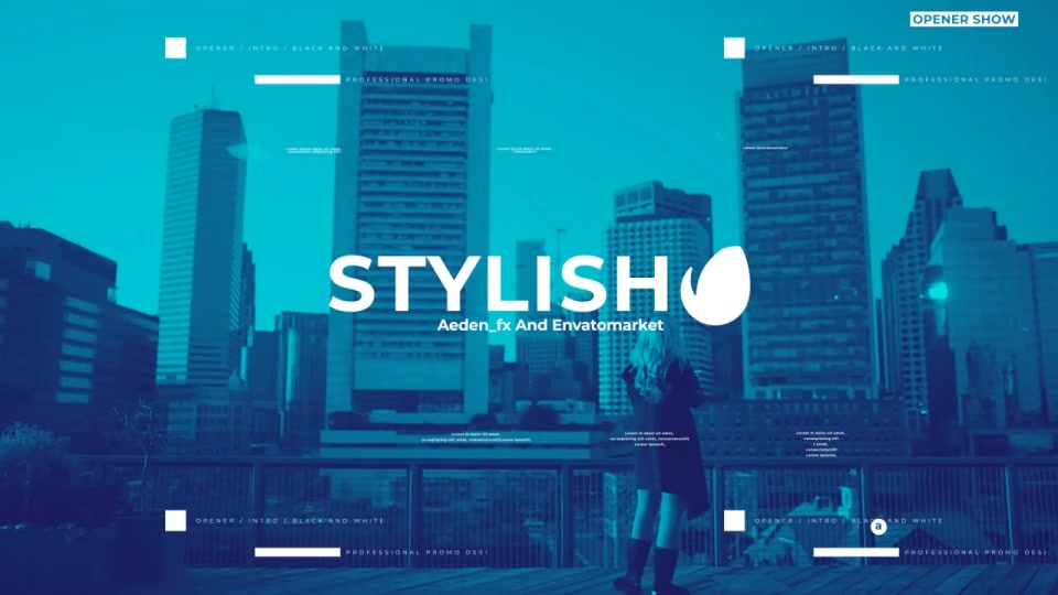 Stylish Opener Show Videohive 29167630 After Effects Image 7