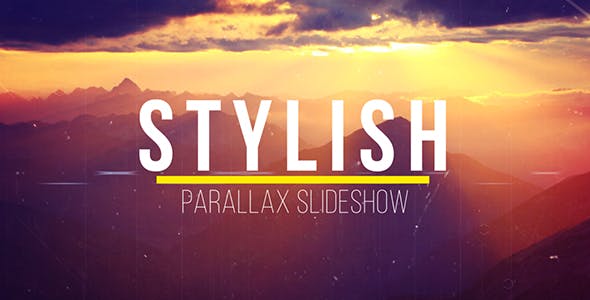 Stylish Parallax Slideshow - 17762074 Videohive Download