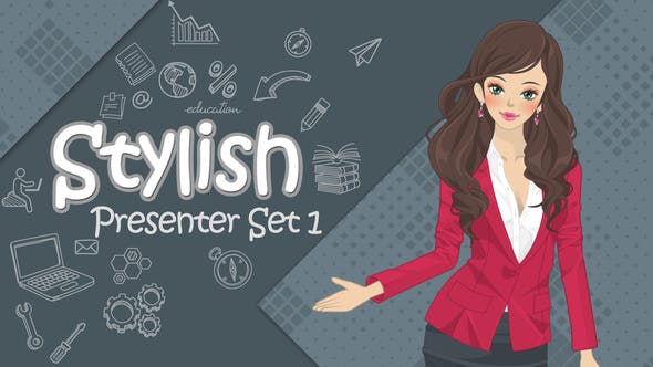Stylish Presenter Set 1 - Videohive Download 32806476