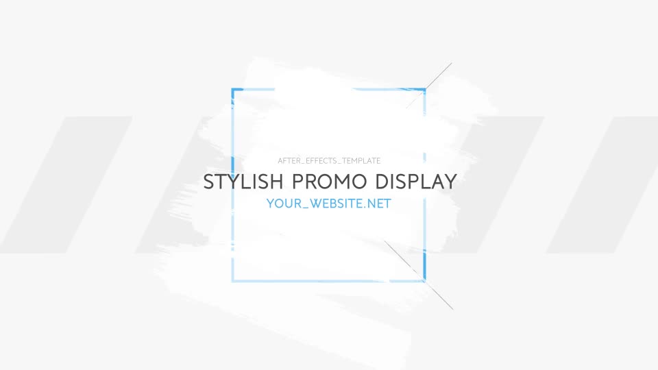Stylish Promo Display Videohive 25224861 After Effects Image 1