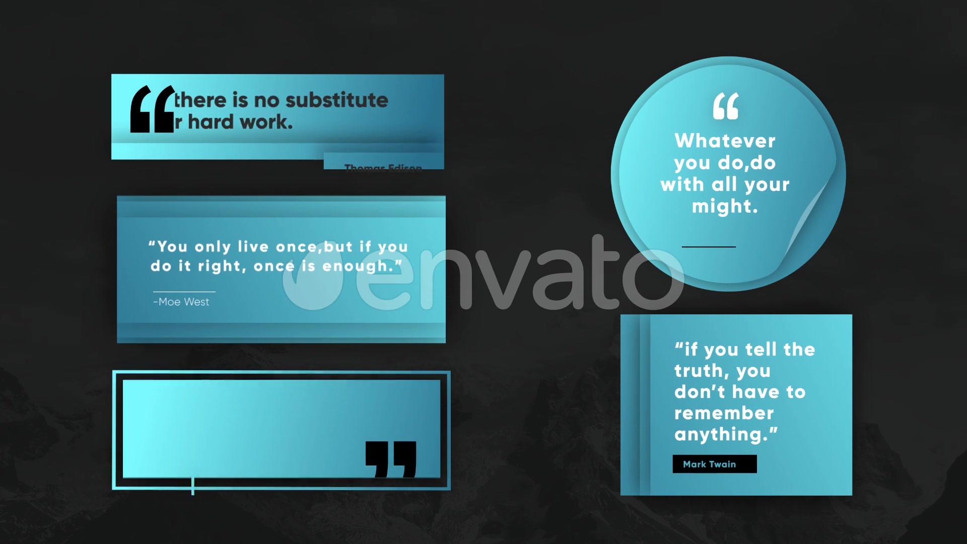 Stylish Quote Titles Premiere Pro Videohive 26467597 Premiere Pro Image 9