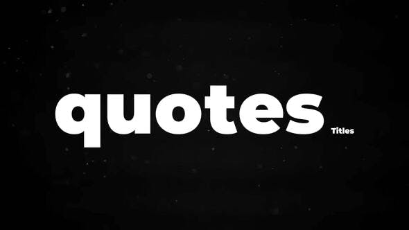 Stylish Quotes | Final Cut Pro - Download 39216701 Videohive