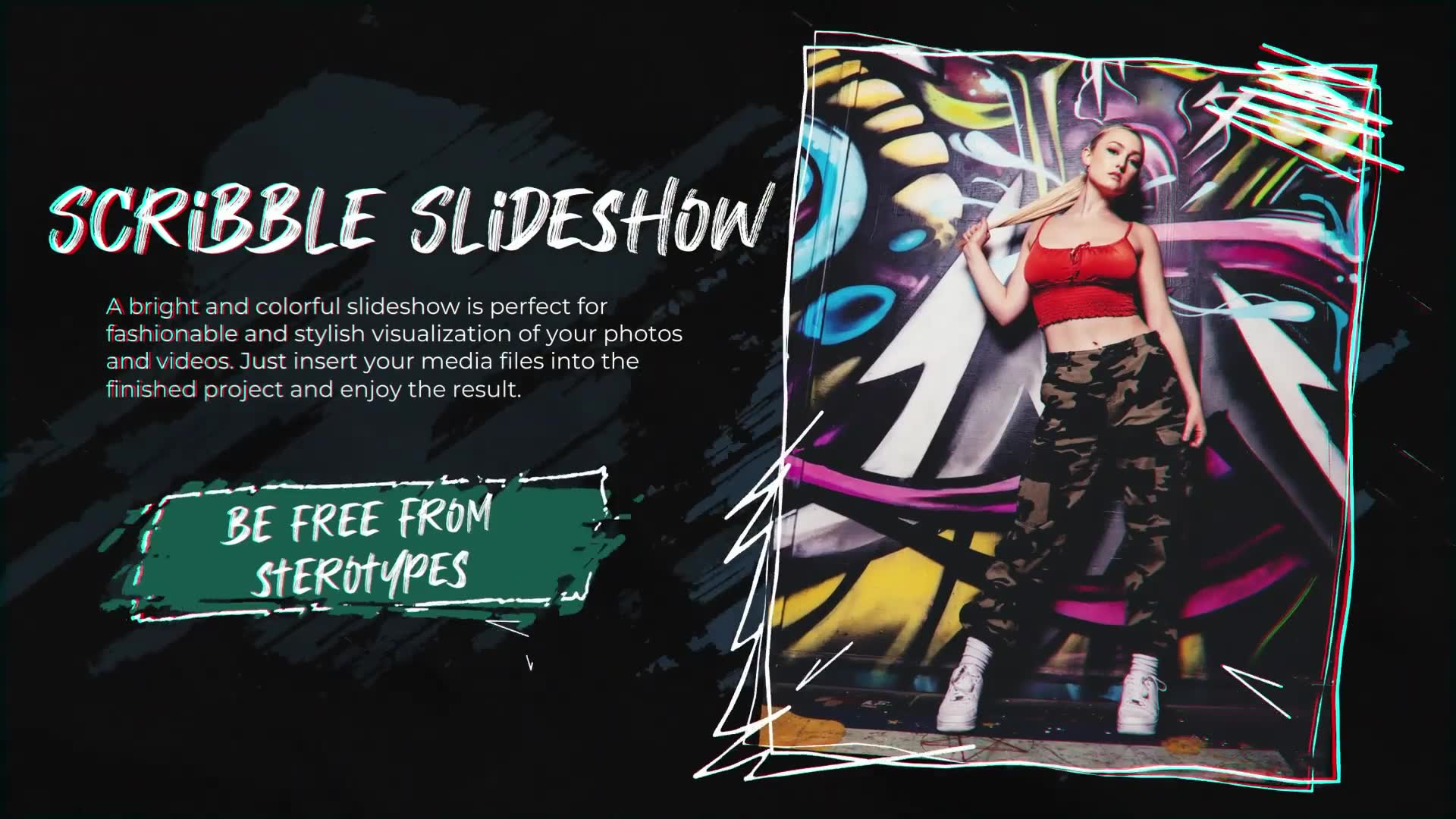 Stylish Scribble Slideshow | Premiere Pro MOGRT Videohive 38092216 Premiere Pro Image 2