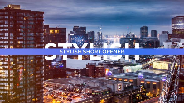 Stylish Short Opener - 19422185 Videohive Download
