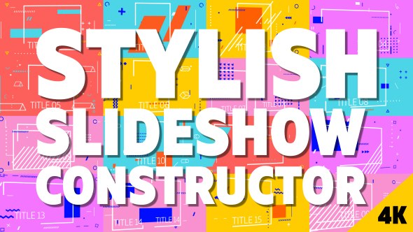 Stylish Slideshow Constructor - Download Videohive 18646116