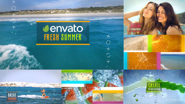 Stylish Summer Slideshow - Download Videohive 17303584