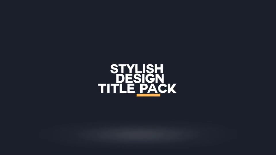 Stylish Title Pack Videohive 13787499 After Effects Image 9