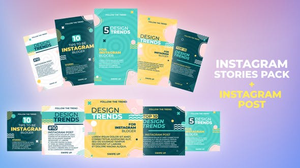 Stylish Title Stories Pack - Videohive 33694425 Download