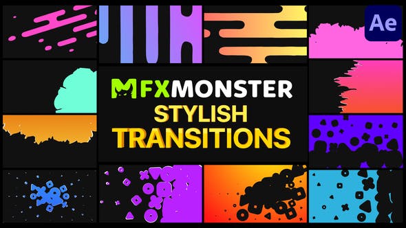 Stylish Transitions | After Effects - Videohive Download 31103524