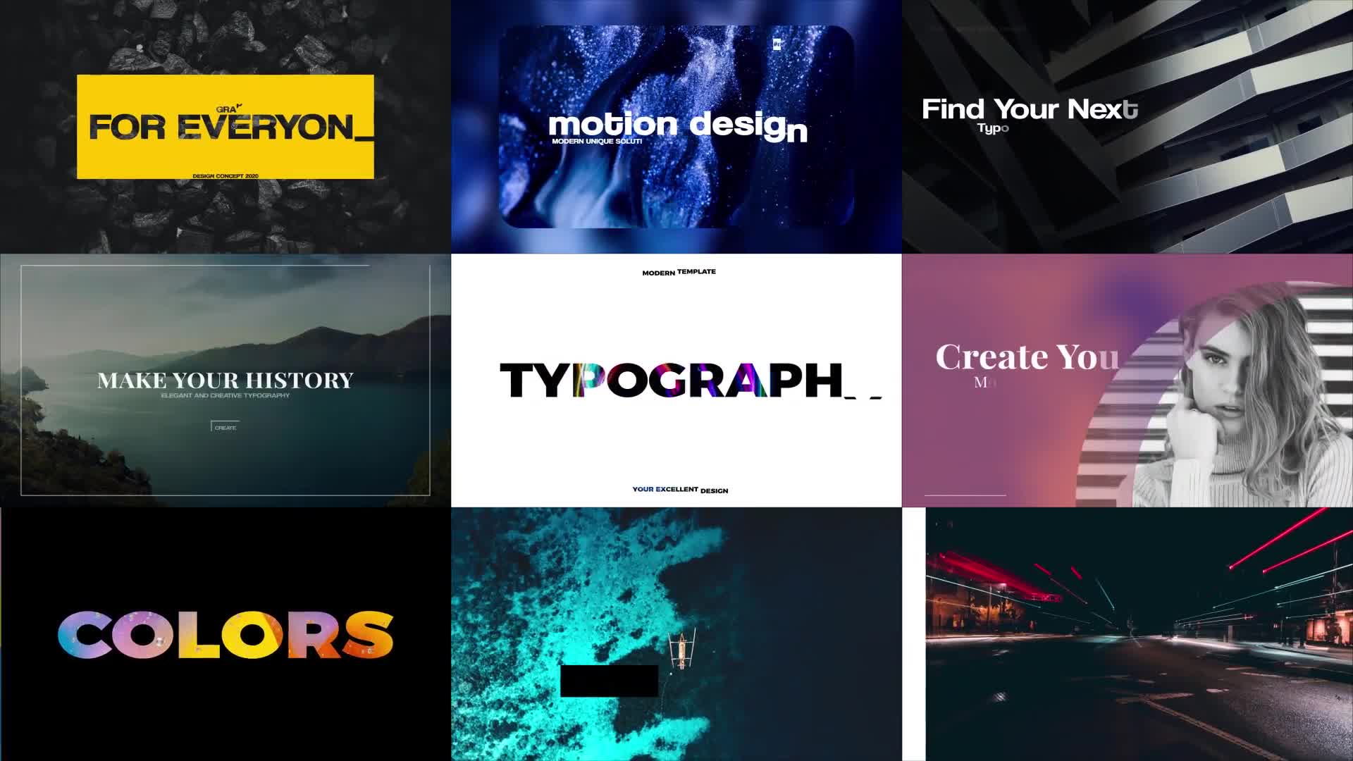 Stylish Typography Videohive 29090341 After Effects Image 1