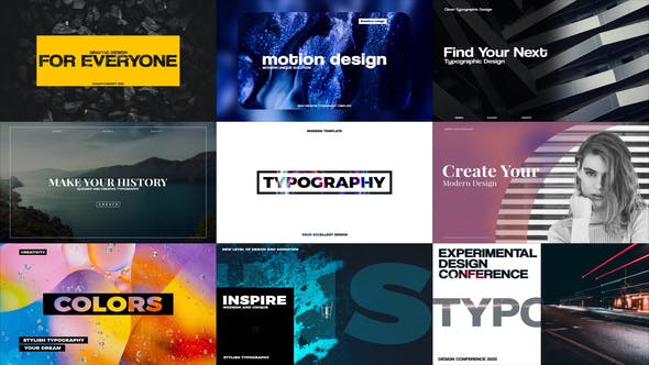 Stylish Typography - 29090341 Videohive Download
