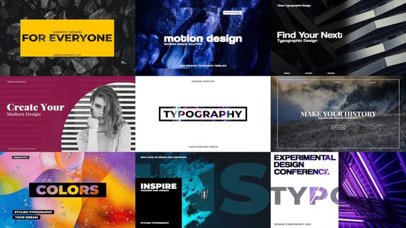 Stylish Typography - Download Videohive 29201346