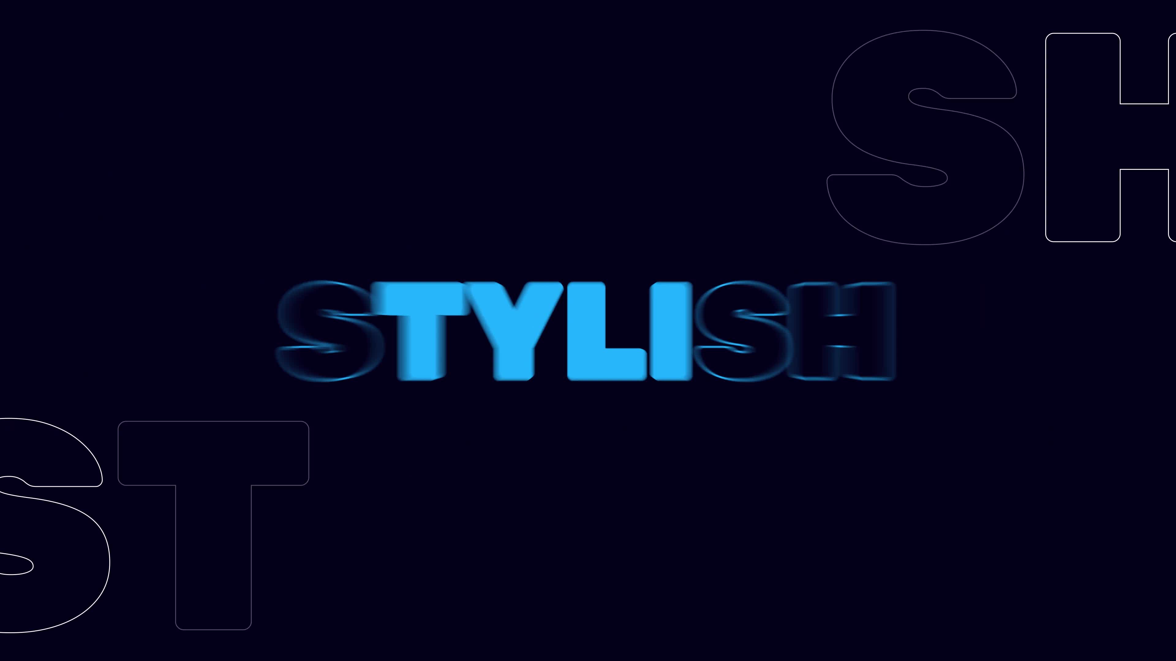 Stylish Typography Intro Videohive 39144929 After Effects Image 1