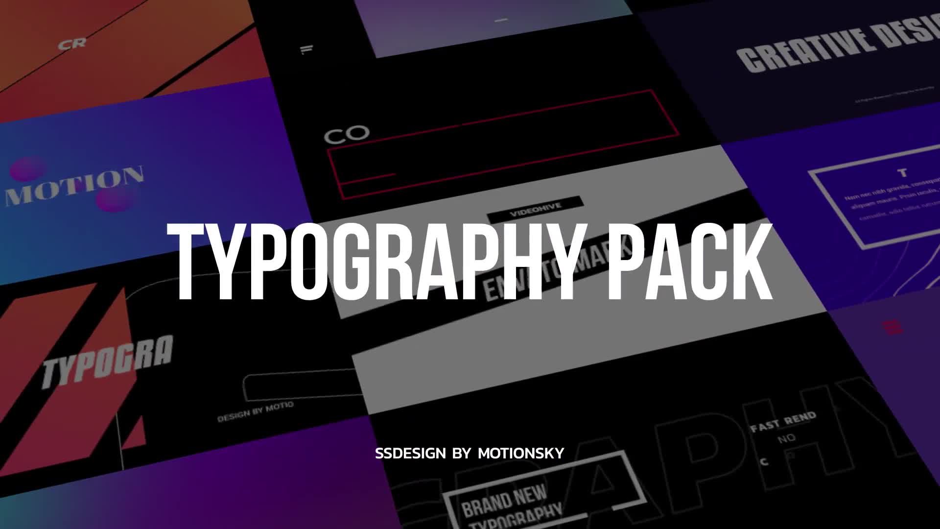 Stylish Typography Pack Videohive 29014567 After Effects Image 1