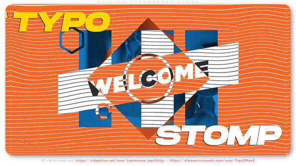 Stylish Typography Stomp - Download 32546477 Videohive