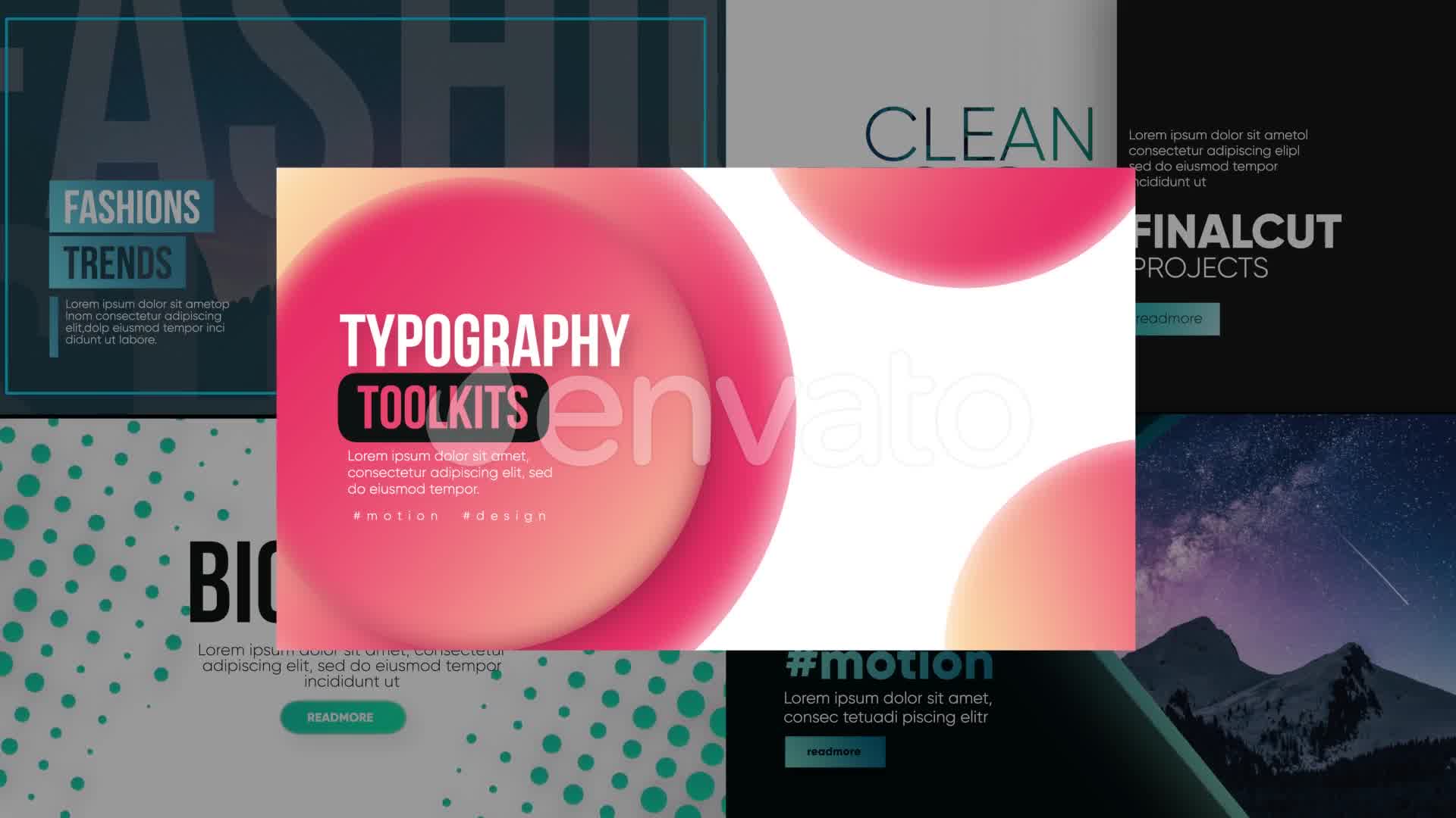 Stylish Typography Videohive 25719227 Apple Motion Image 11