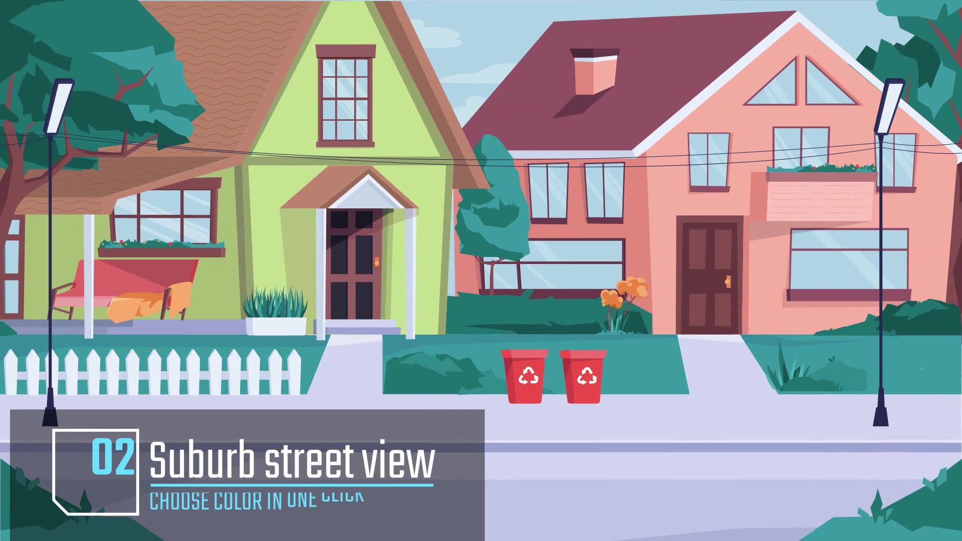 Suburban Animation background Videohive 34221990 After Effects Image 5