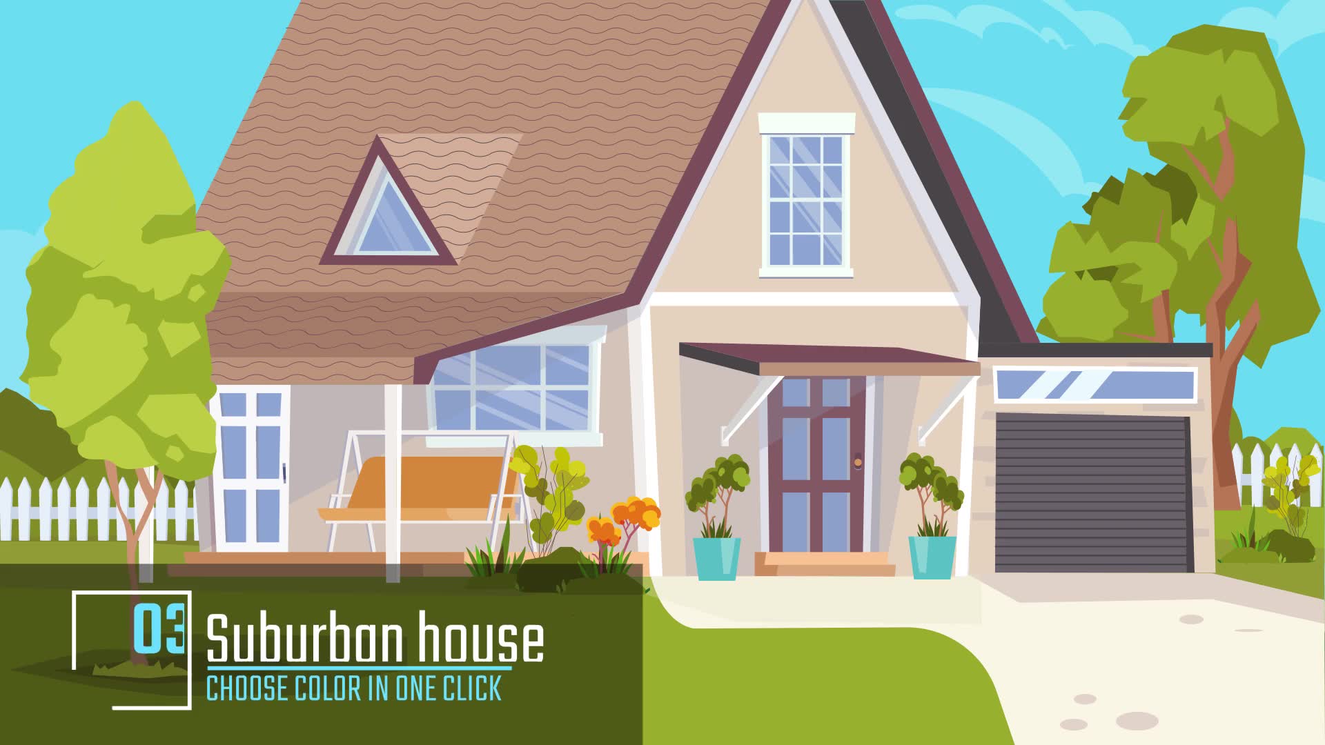 Suburban Animation background Videohive 34221990 After Effects Image 7