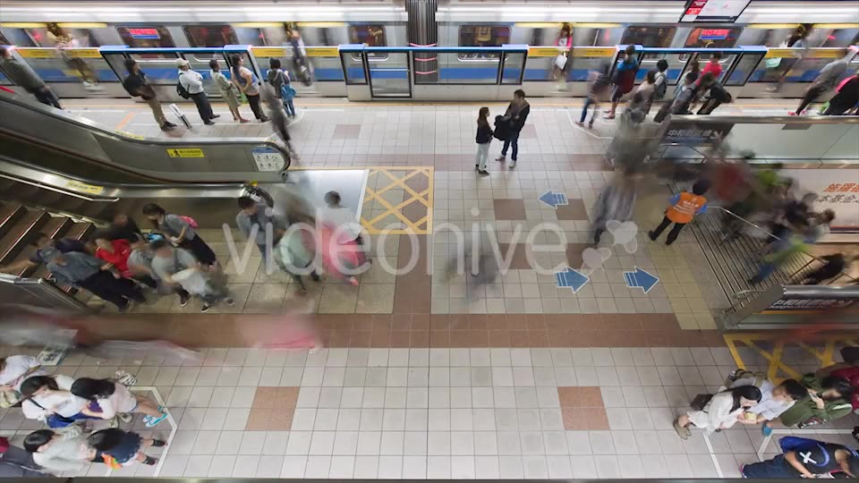 Subway Crowd  Videohive 9324422 Stock Footage Image 10