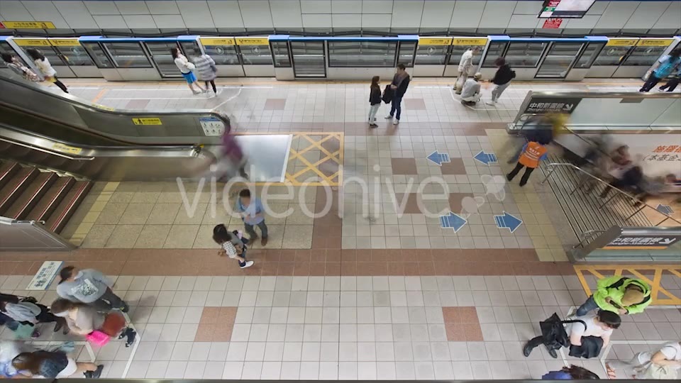 Subway Crowd  Videohive 9324422 Stock Footage Image 3