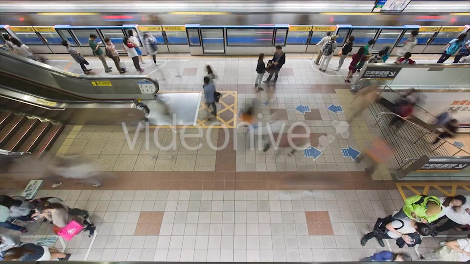 Subway Crowd  Videohive 9324422 Stock Footage Image 4