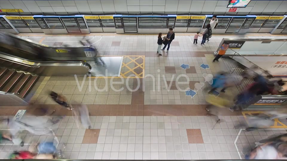 Subway Crowd  Videohive 9324422 Stock Footage Image 5