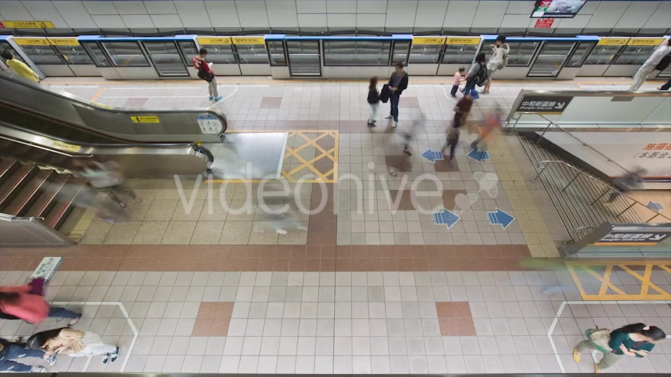 Subway Crowd  Videohive 9324422 Stock Footage Image 6