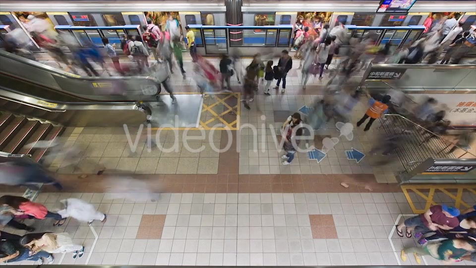 Subway Crowd  Videohive 9324422 Stock Footage Image 7