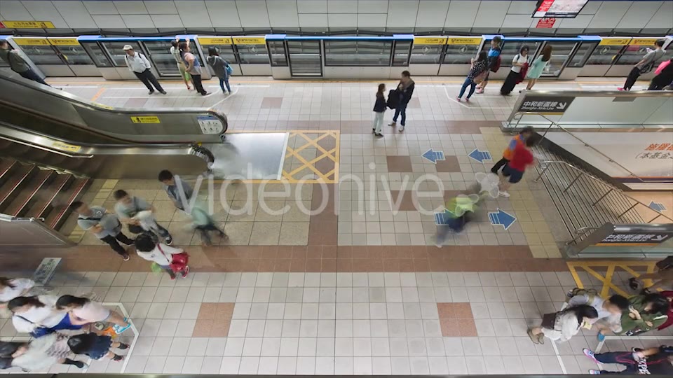 Subway Crowd  Videohive 9324422 Stock Footage Image 9